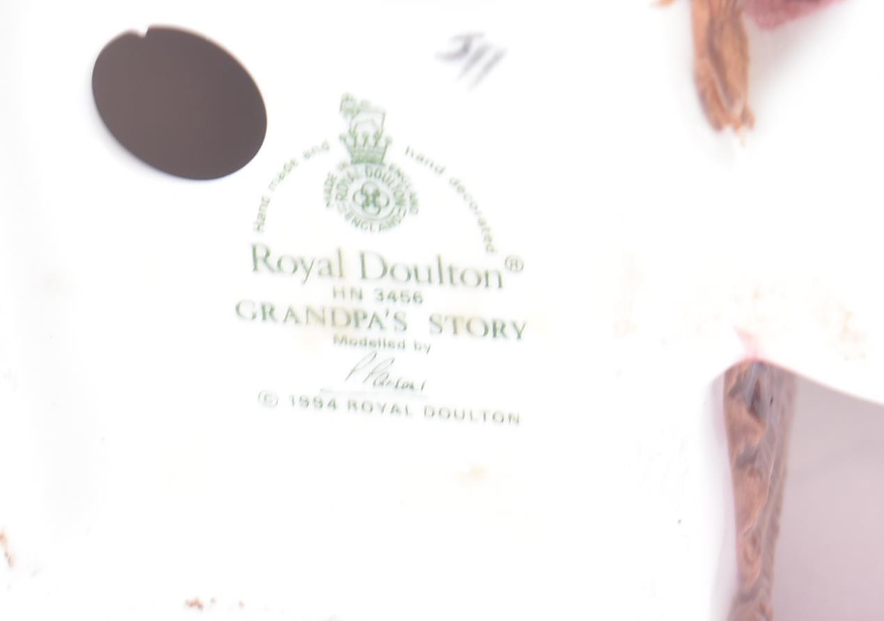 ROYAL DOULTON – GRANDPA'S STORY - FROM A PRIVATE COLLECTION - Image 4 of 4