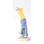 ROYAL DOULTON – TEEING OFF - FROM A PRIVATE COLLECTION