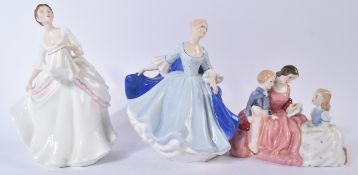 ROYAL DOULTON – COLLECTION OF FIGURES - FROM A PRIVATE COLLECTION