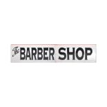 THE BARBER SHOP - LARGE RETRO SHOP DISPLAYS SIGN