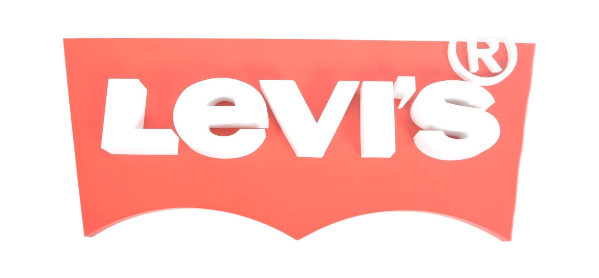 LEVI'S - A LARGE CONTEMPORARY SHOP DISPLAY SIGN