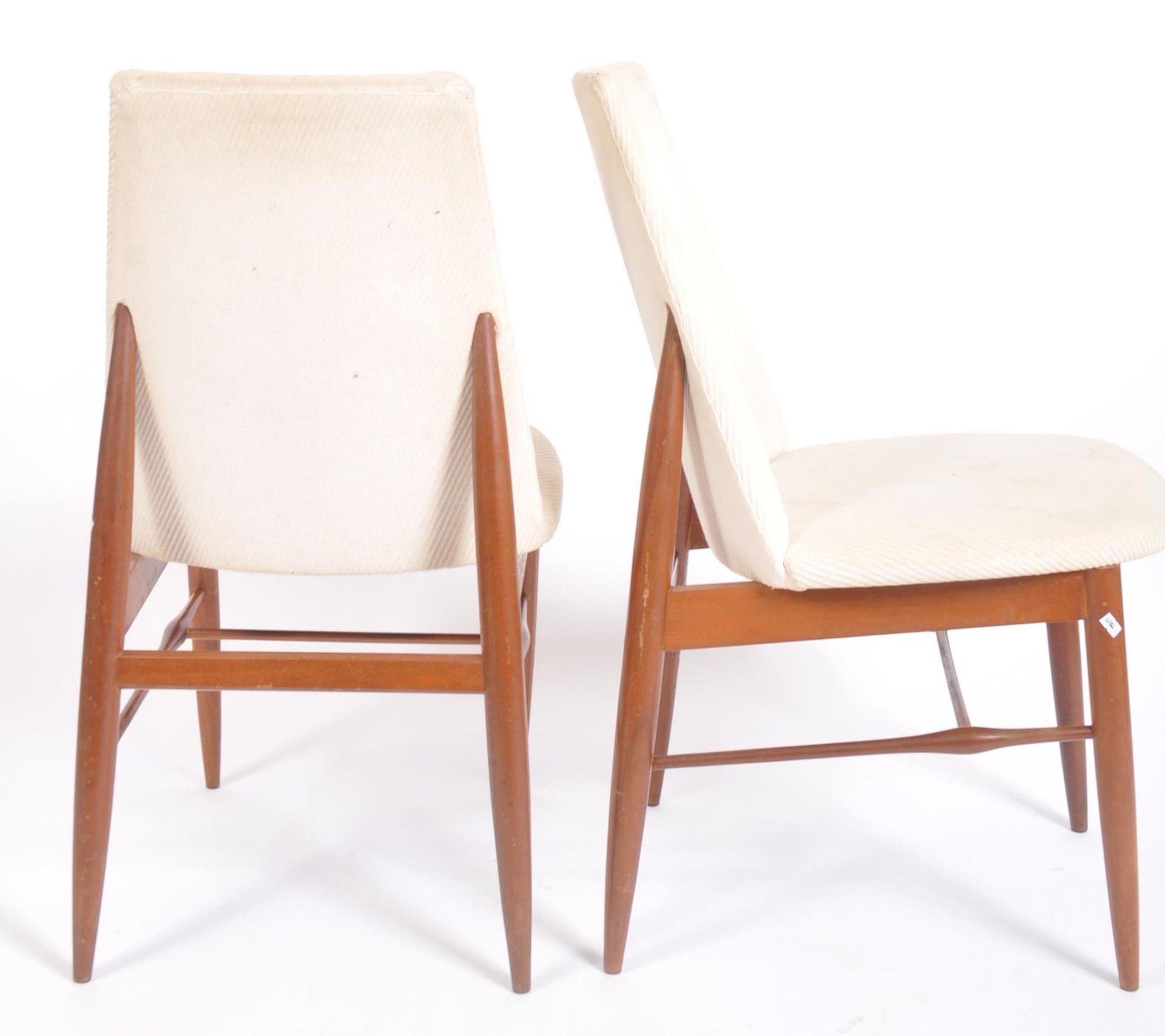 PETER HAYWARD FOR VANSON - MATCHING SET OF FOUR DINING CHAIRS - Image 5 of 7