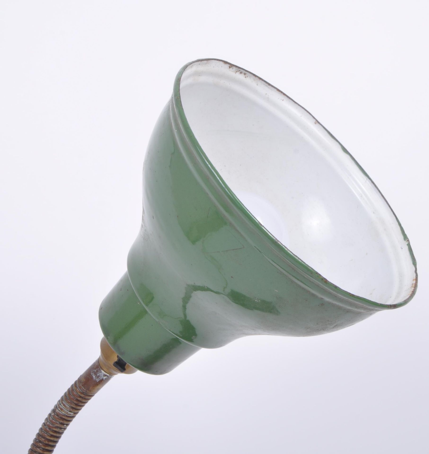 RETRO MID CENTURY ADJUSTABLE FOREST GREEN DESK LAMP - Bild 2 aus 8