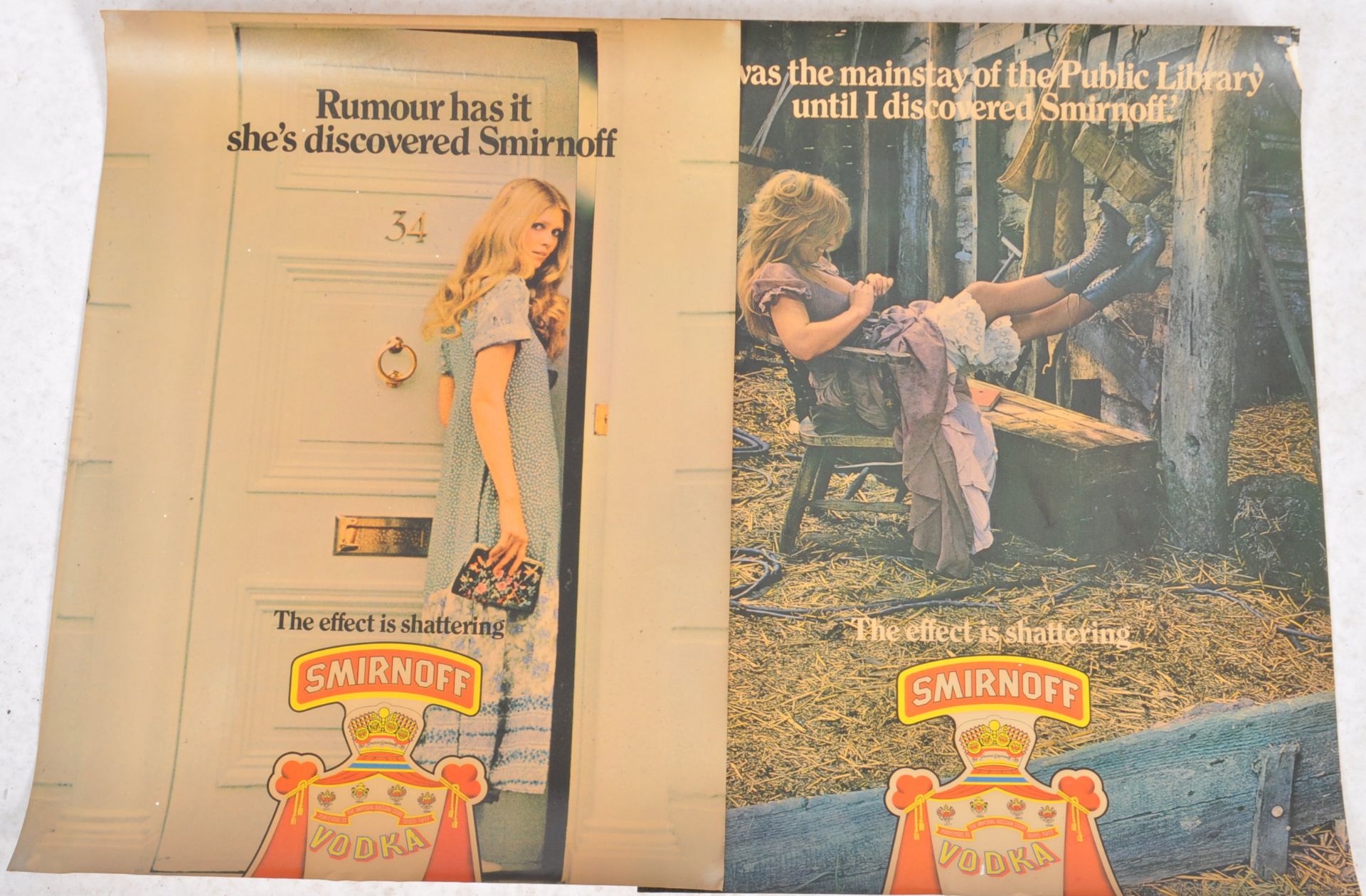 SMIRNOFF - COLLECTION OF TEN ADVERTISING POSTERS - Bild 4 aus 4