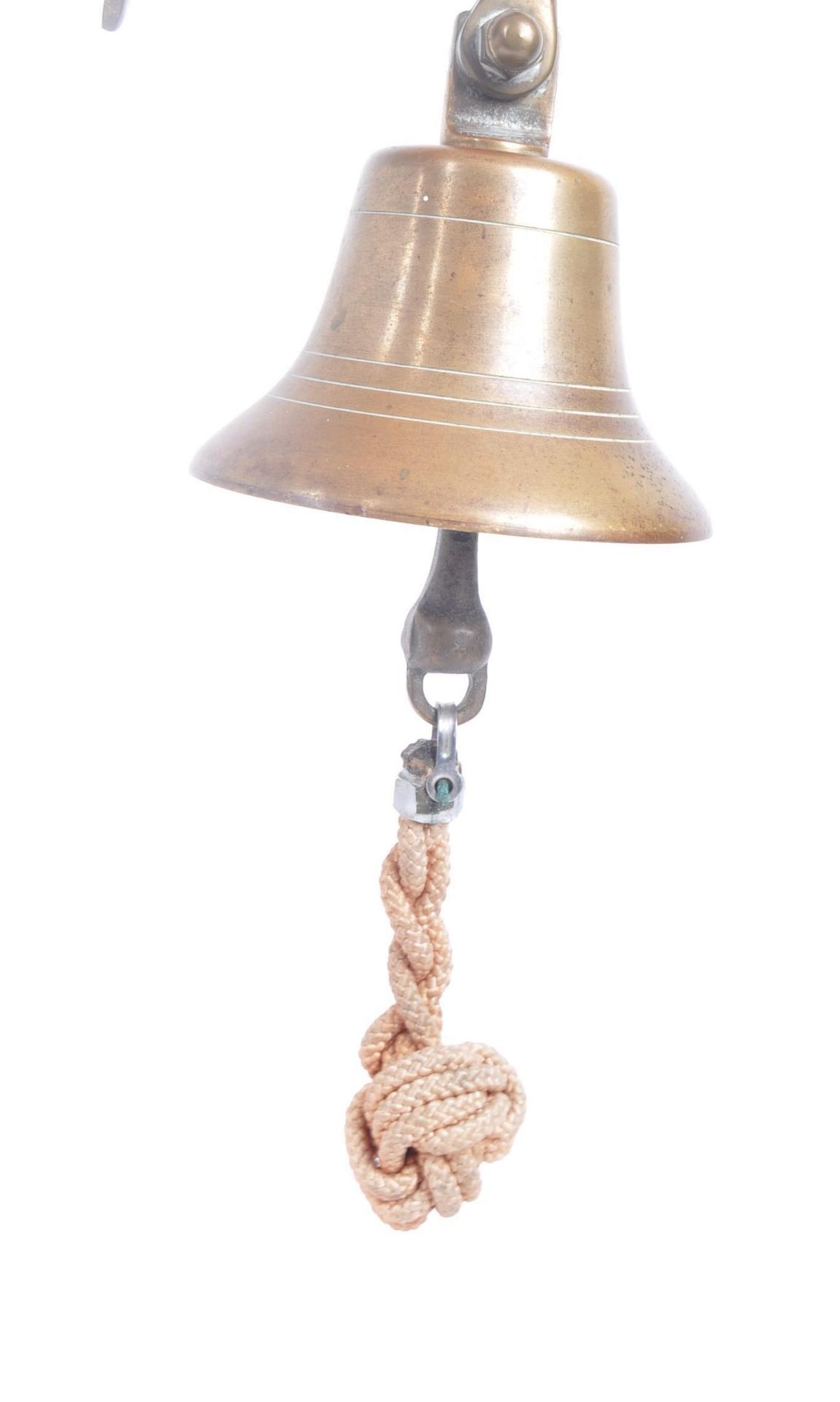 EARLY 20TH CENTURY WWI ERA BRONZE SHIPS BELL - Image 2 of 7