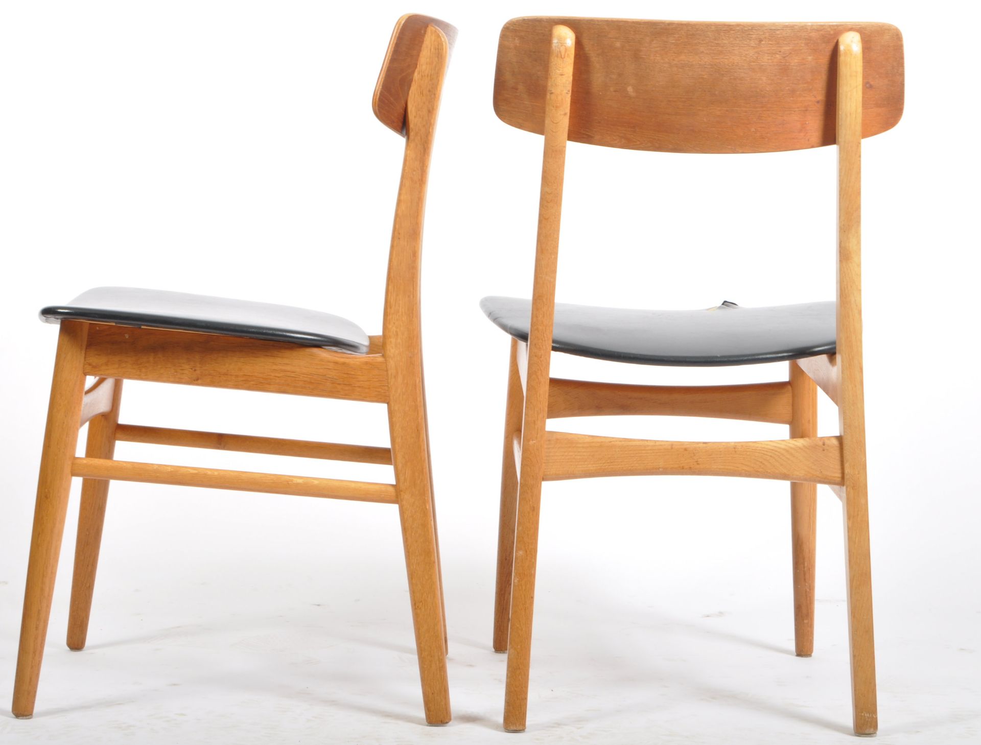 MATCHING SET OF THREE 20TH CENTURY DANISH DINING CHAIRS - Image 3 of 5