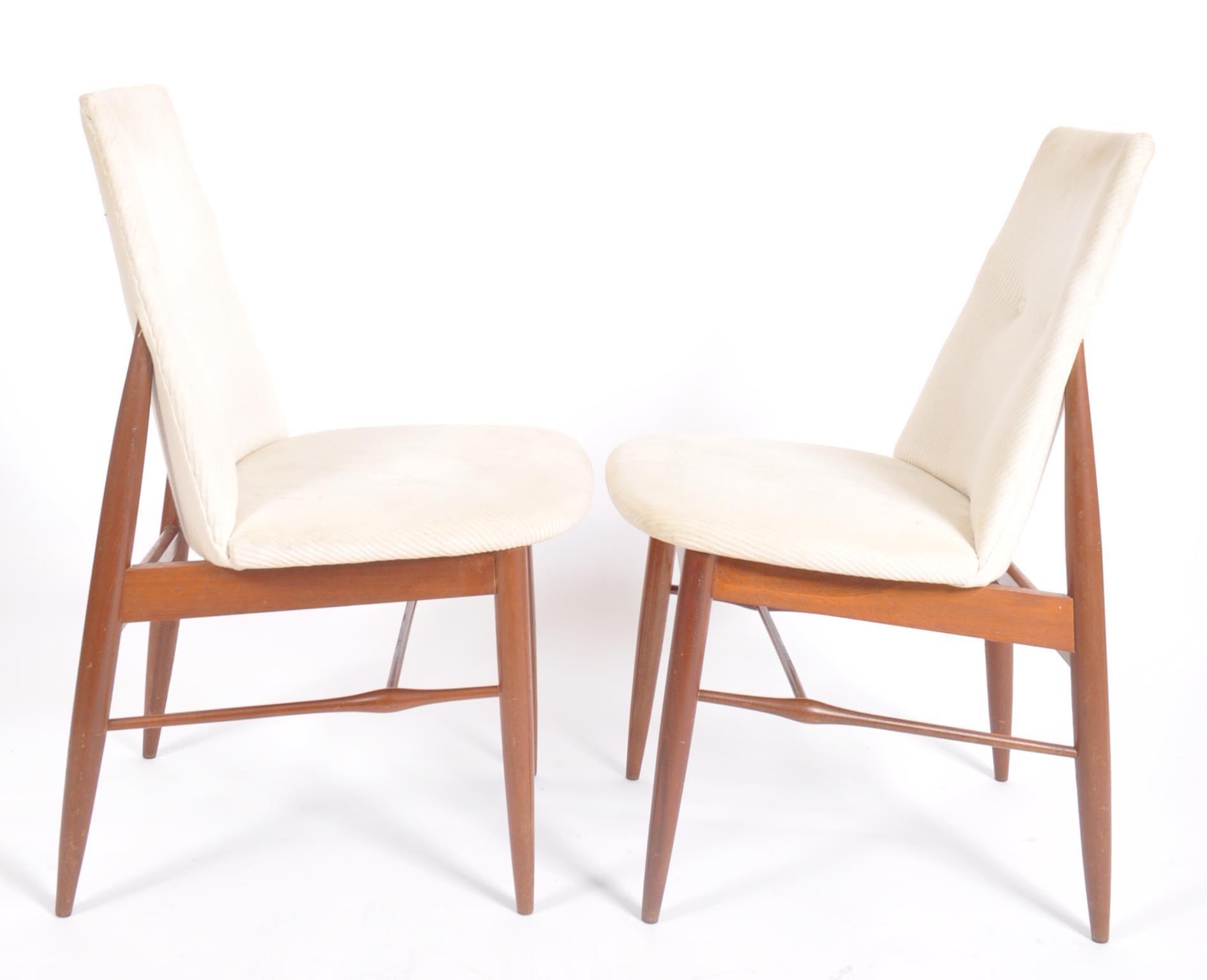 PETER HAYWARD FOR VANSON - MATCHING SET OF FOUR DINING CHAIRS - Image 6 of 7