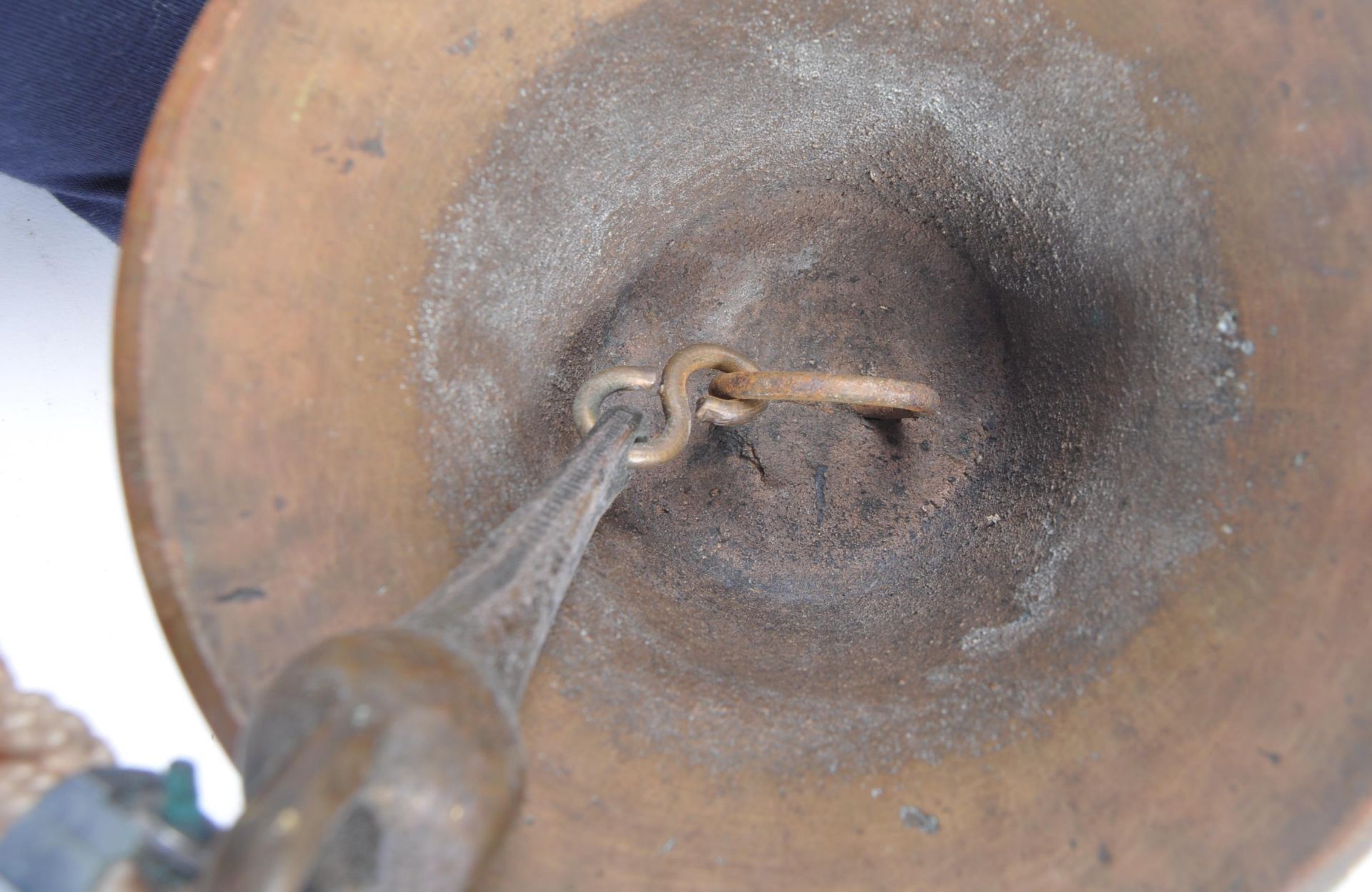 EARLY 20TH CENTURY WWI ERA BRONZE SHIPS BELL - Image 6 of 7