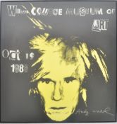 AFTER ANDY WARHOL - WILLIAMS COLLEGE LITHOGRAPH