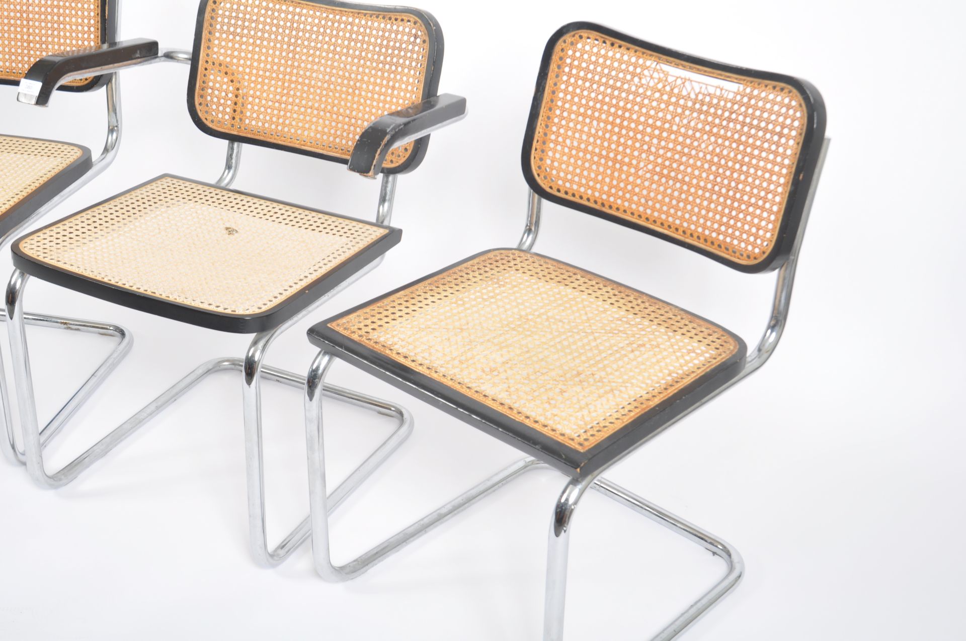 MARCEL BREUER CESCA CHAIRS - SET OF SIX DINING CHAIRS - Image 3 of 10