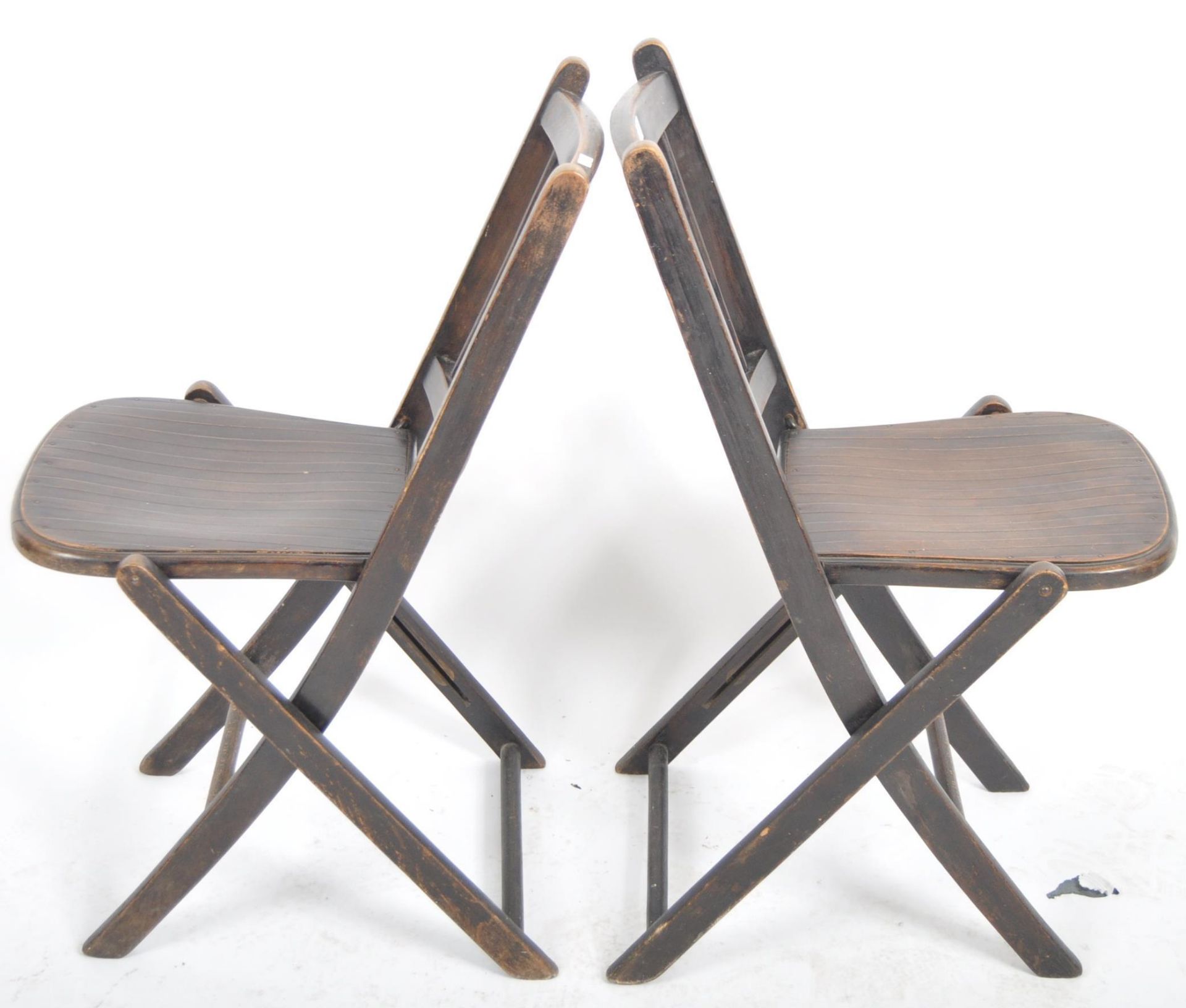 MICHAEL THONET - MATCHING PAIR OF BENTWOOD FOLDING CHAIRS - Image 9 of 11