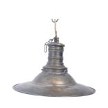 RETRO VINTAGE LB & SCR BRASS RAILWAY INDUSTRIAL LIGHT SHADE