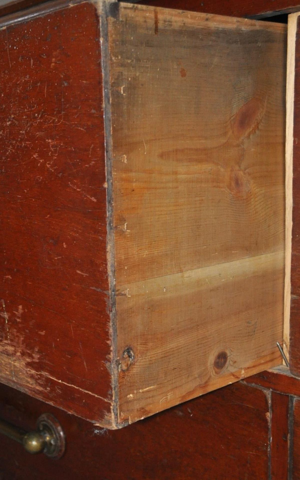 19TH CENTURY MAHOGANY HABERDASHERY SHOP COUNTER - CHEST - Image 4 of 7