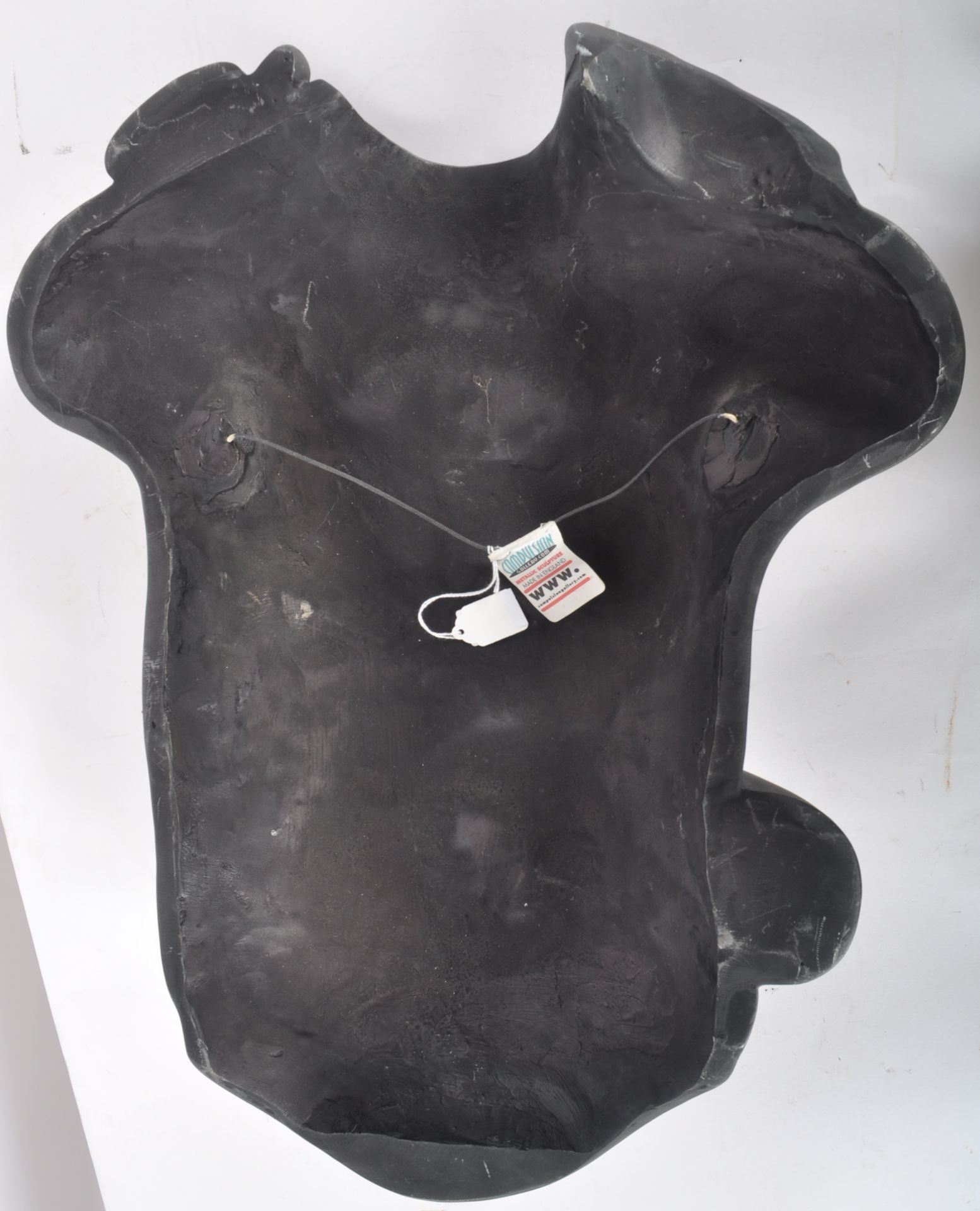 COMPULSION GALLERY - PEWTER TORSO WITH NOTATION - Image 10 of 10