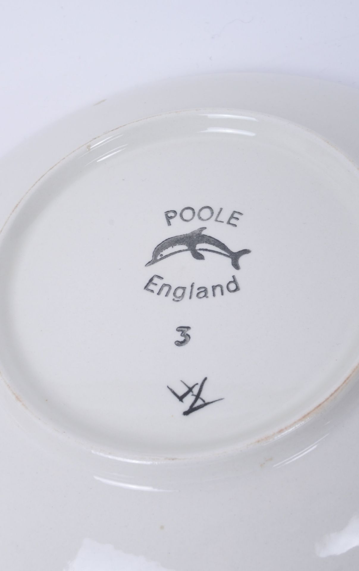 POOLE POTTERY - DELPHIS RANGE - SEVEN VINTAGE CERAMIC PLATES - Bild 10 aus 10