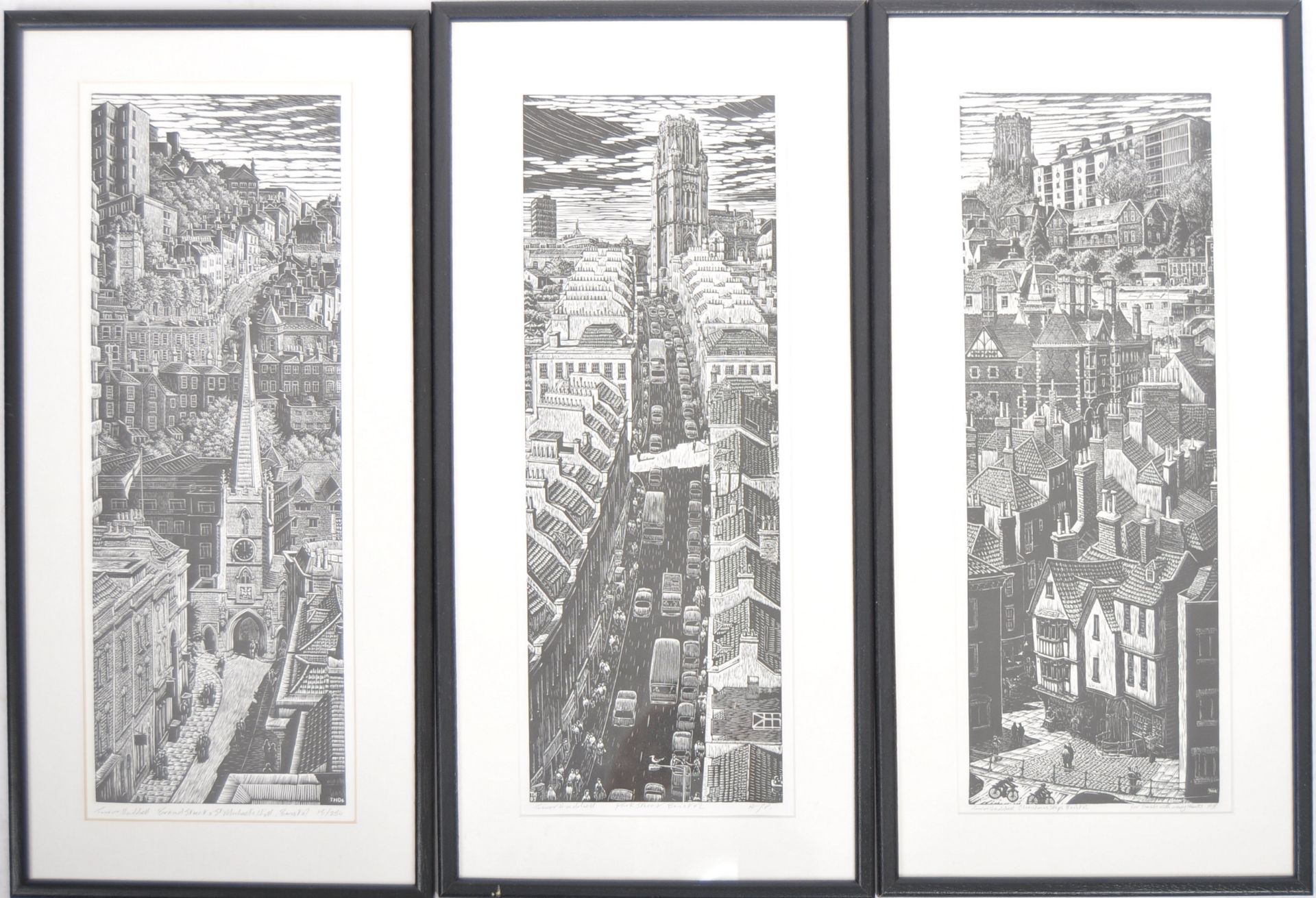 TREVOR HADDRELL (B.1945) - THREE ORIGINAL ENGRAVINGS