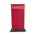 FAIRGROUND - ' DONUTS ' LARGE WOODEN HOOPLA GAME