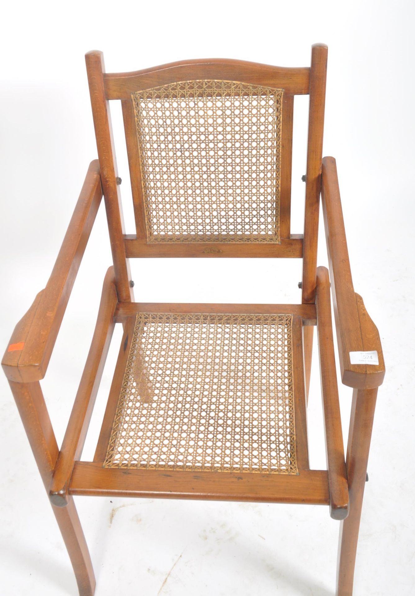 20TH CENTURY CAMPAIGN FOLDING LAWN ARMCHAIR - Image 2 of 7