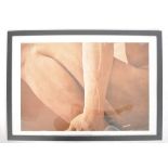 LARGE CONTEMPORARY NUDE FRAMED PHOTOGRAPHIC PRINT