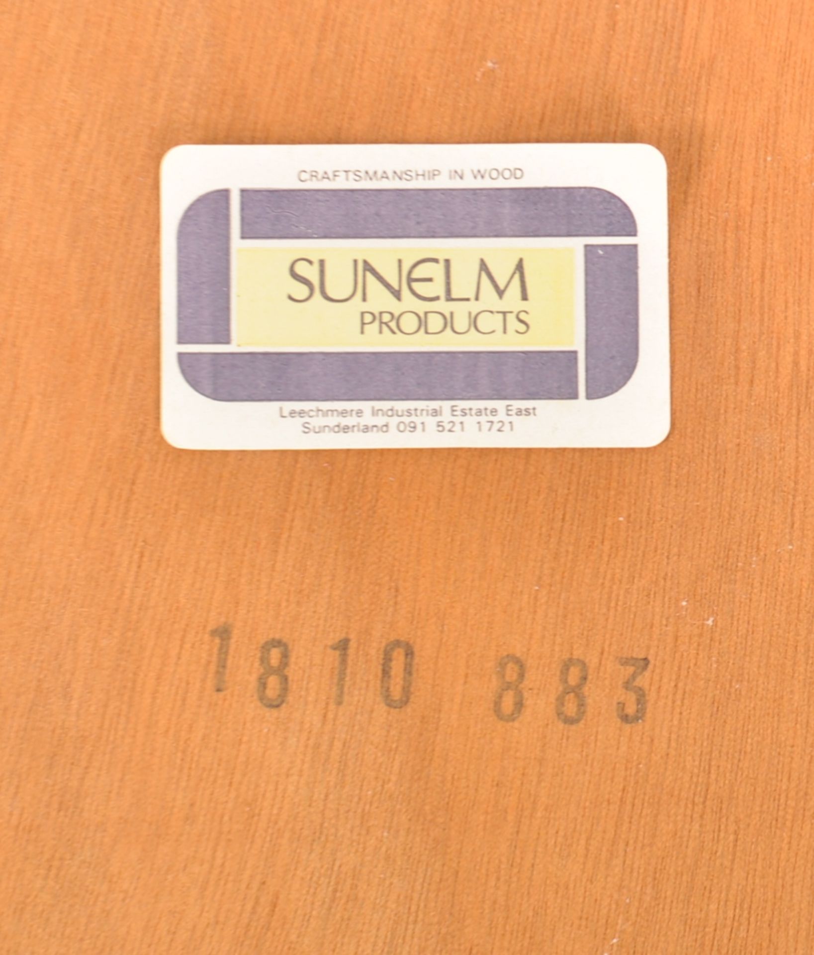 SUNELM - 1970s TEAK NEST OF TABLES - Image 4 of 5