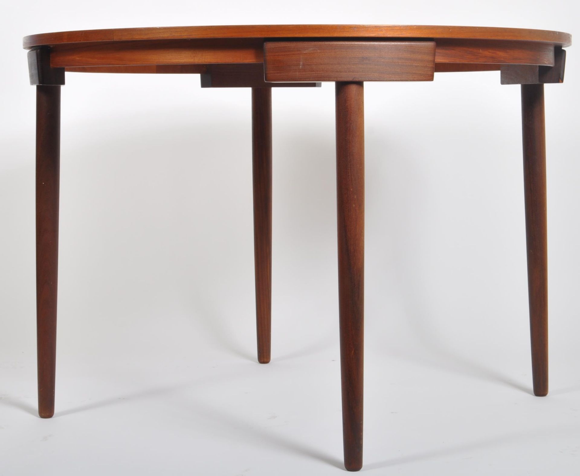 FREM ROJLE - ROUNDETTE 1960s TEAK DINING TABLE AND CHAIRS - Bild 4 aus 8