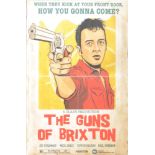 GUNS OF BRIXTON - THE CLASH - ADVERTISING POSTER