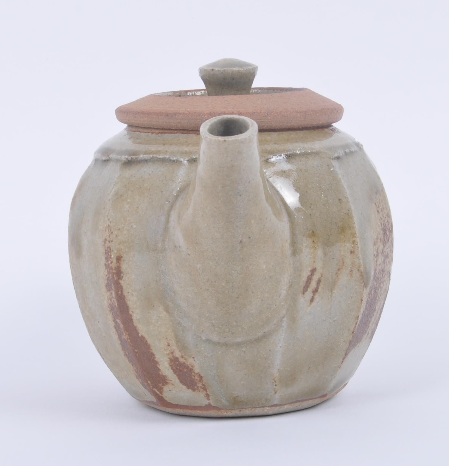 RICHARD BATTERHAM - MID CENTURY STUDIO ART POTTERY TEAPOT - Image 3 of 6