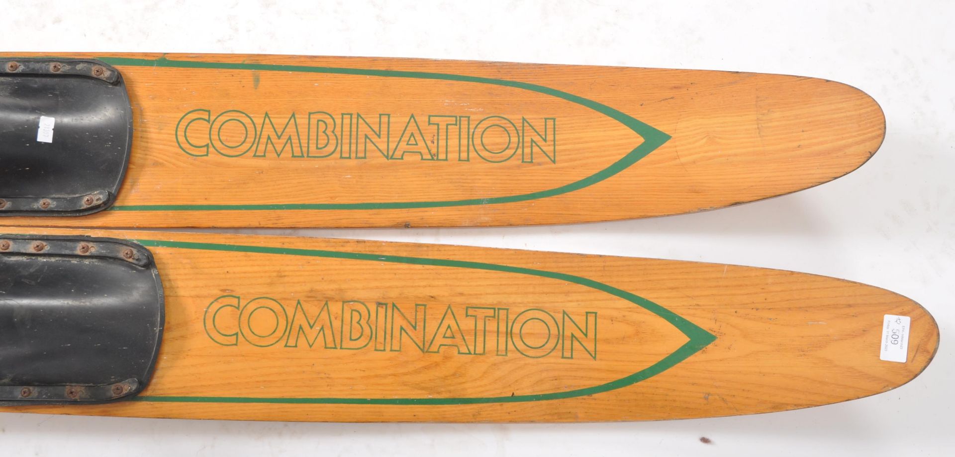 CUT'N JUMP - PAIR OF 70s COMBINATION WATER SKIS - Image 2 of 5