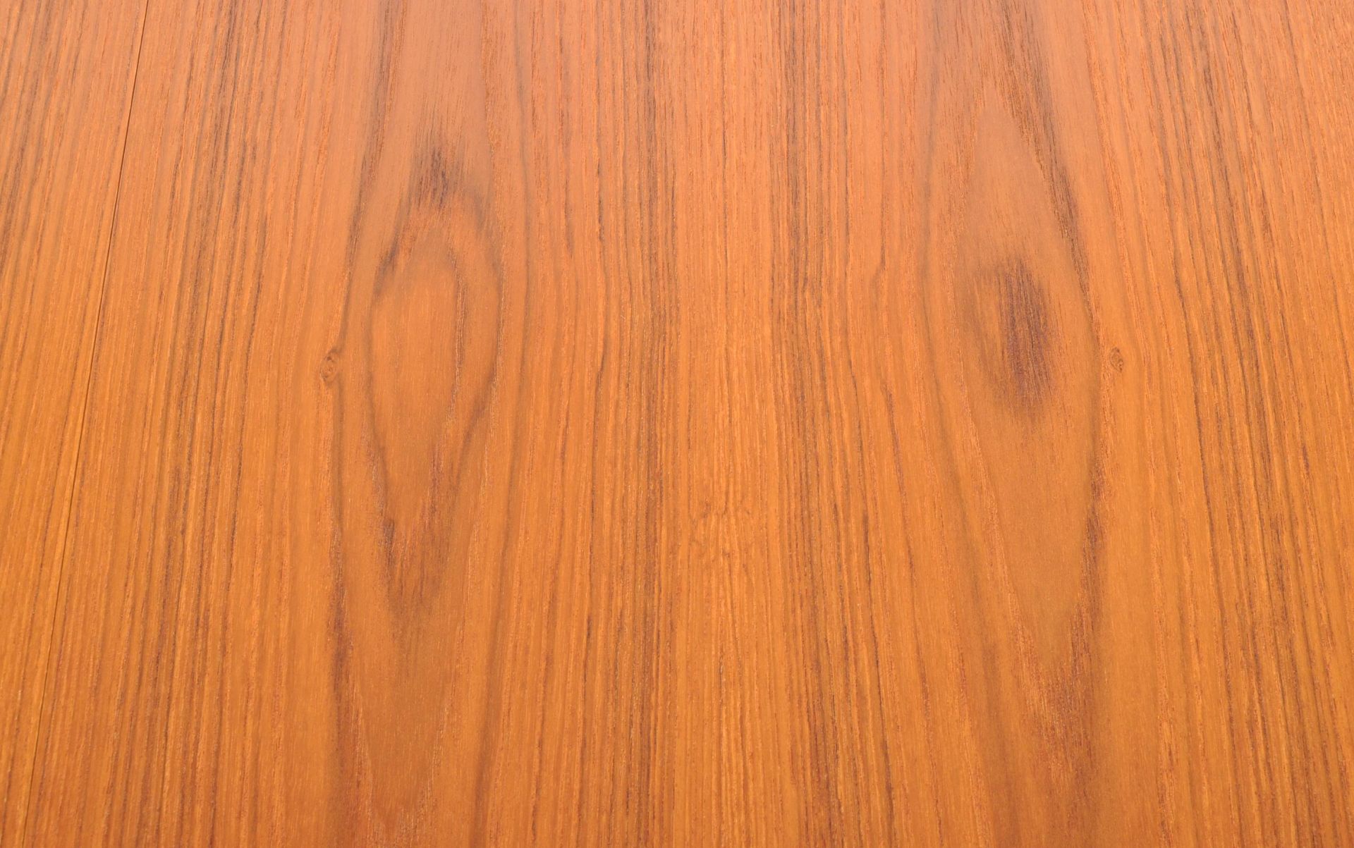 DYRLUND TEAK WOOD EXTENDING DINING TABLE - Image 3 of 4