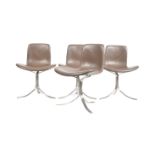 MANNER OF POUL KJAERHOLM - PK9 - SET OF FOUR DINING CHAIRS