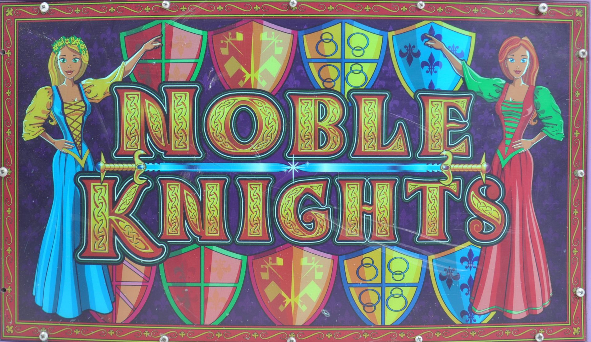 NOBLE KNIGHTS - CONTEMPORARY ARCADE GAMES DISPLAY - Image 3 of 6