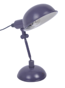 HABITAT - VINTAGE SMALL PURPLE BEDSIDE LAMP