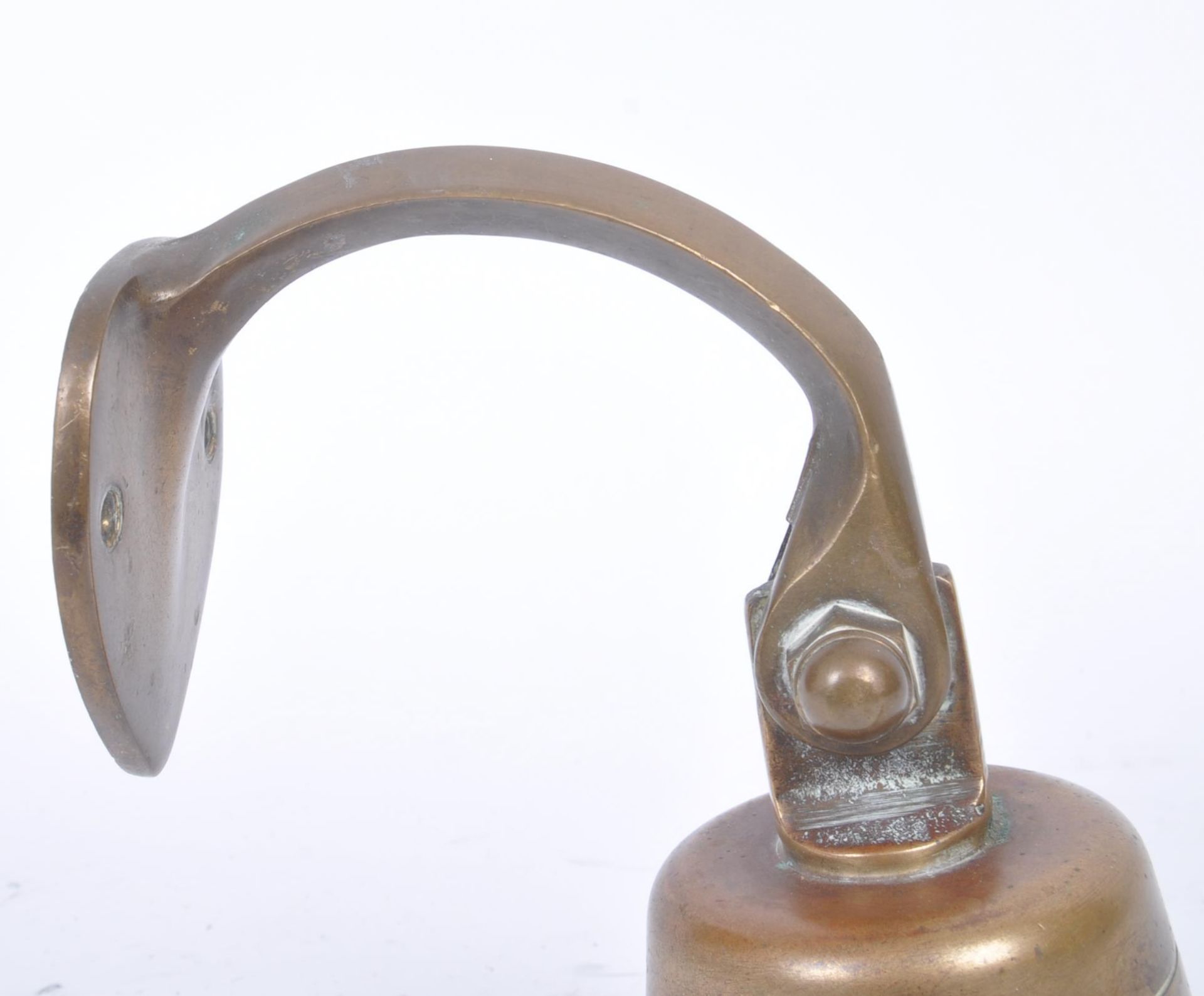 EARLY 20TH CENTURY WWI ERA BRONZE SHIPS BELL - Image 3 of 7