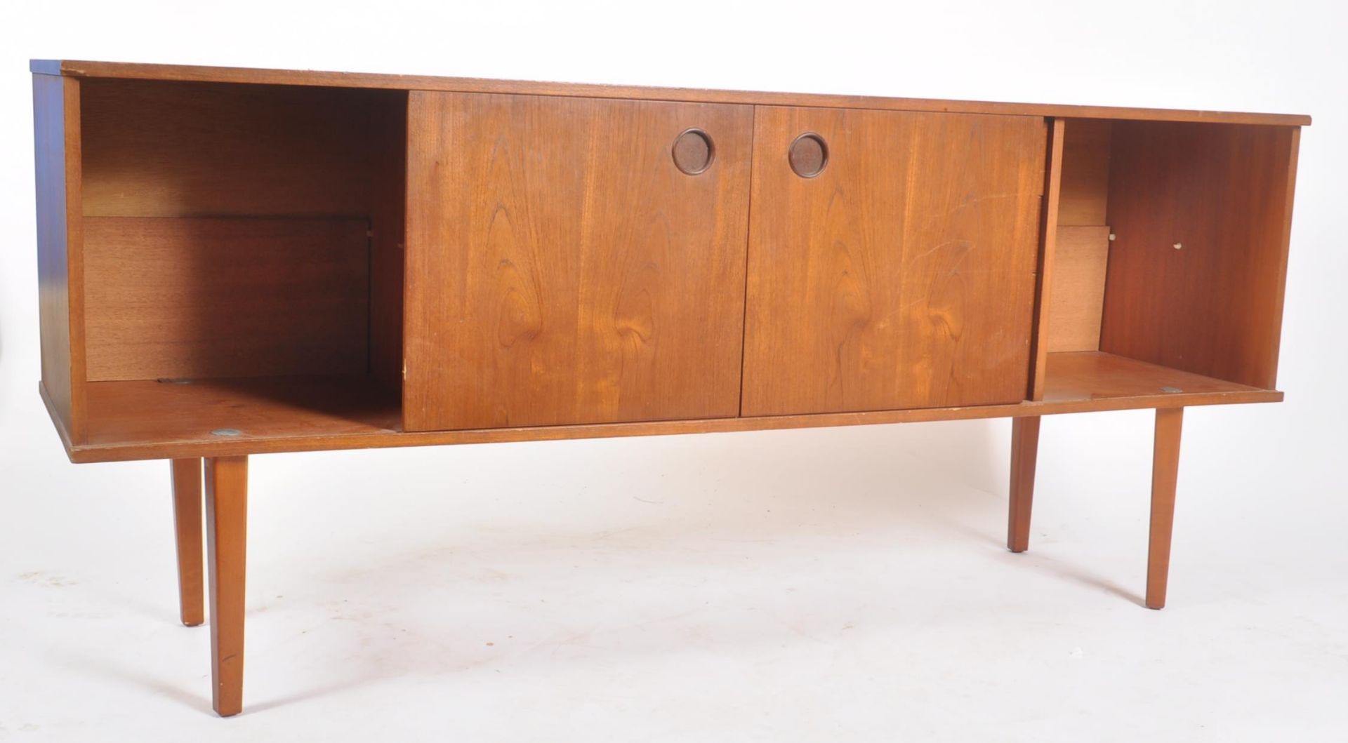 AVALON - DESIGNER MID CENTURY TEAK SIDEBOARD - Image 3 of 6