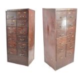 McCALL PATTERN - MATCHING PAIR OF FILING CABINETS