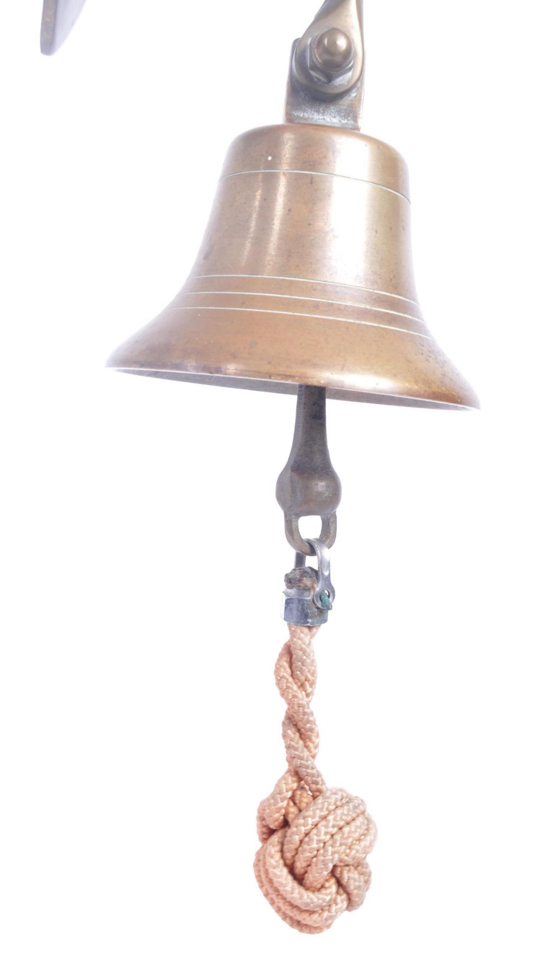 EARLY 20TH CENTURY WWI ERA BRONZE SHIPS BELL - Image 7 of 7