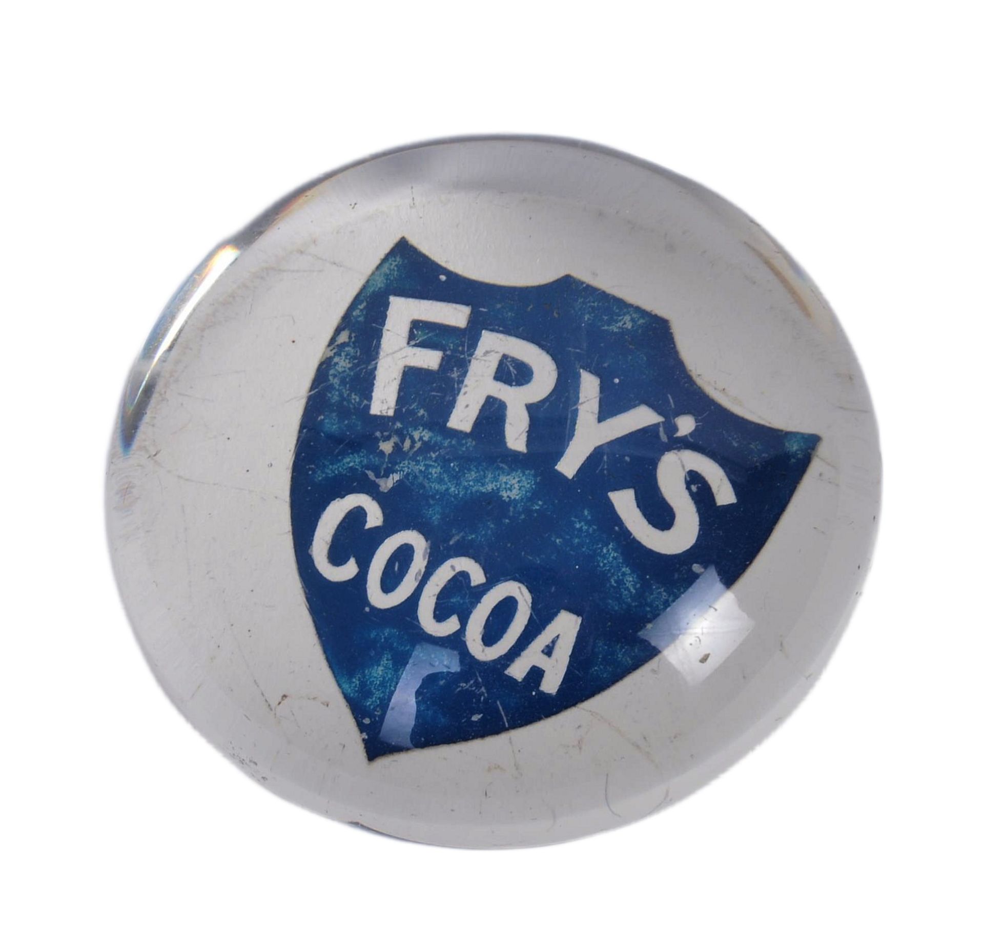 FRYS CHOCOLATE - DESK TOP ADVERTISING PAPERWEIGHT