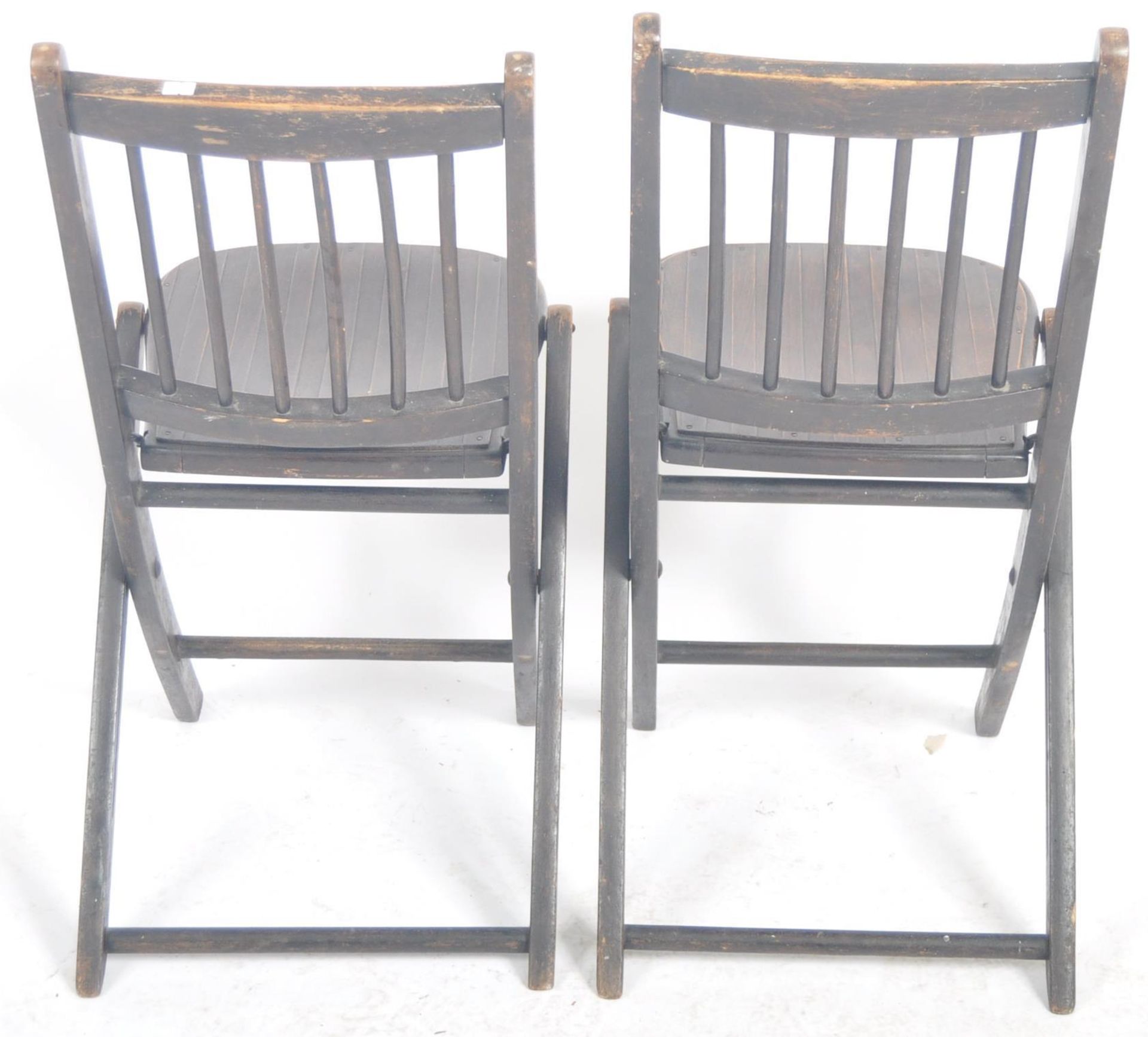 MICHAEL THONET - MATCHING PAIR OF BENTWOOD FOLDING CHAIRS - Image 8 of 11