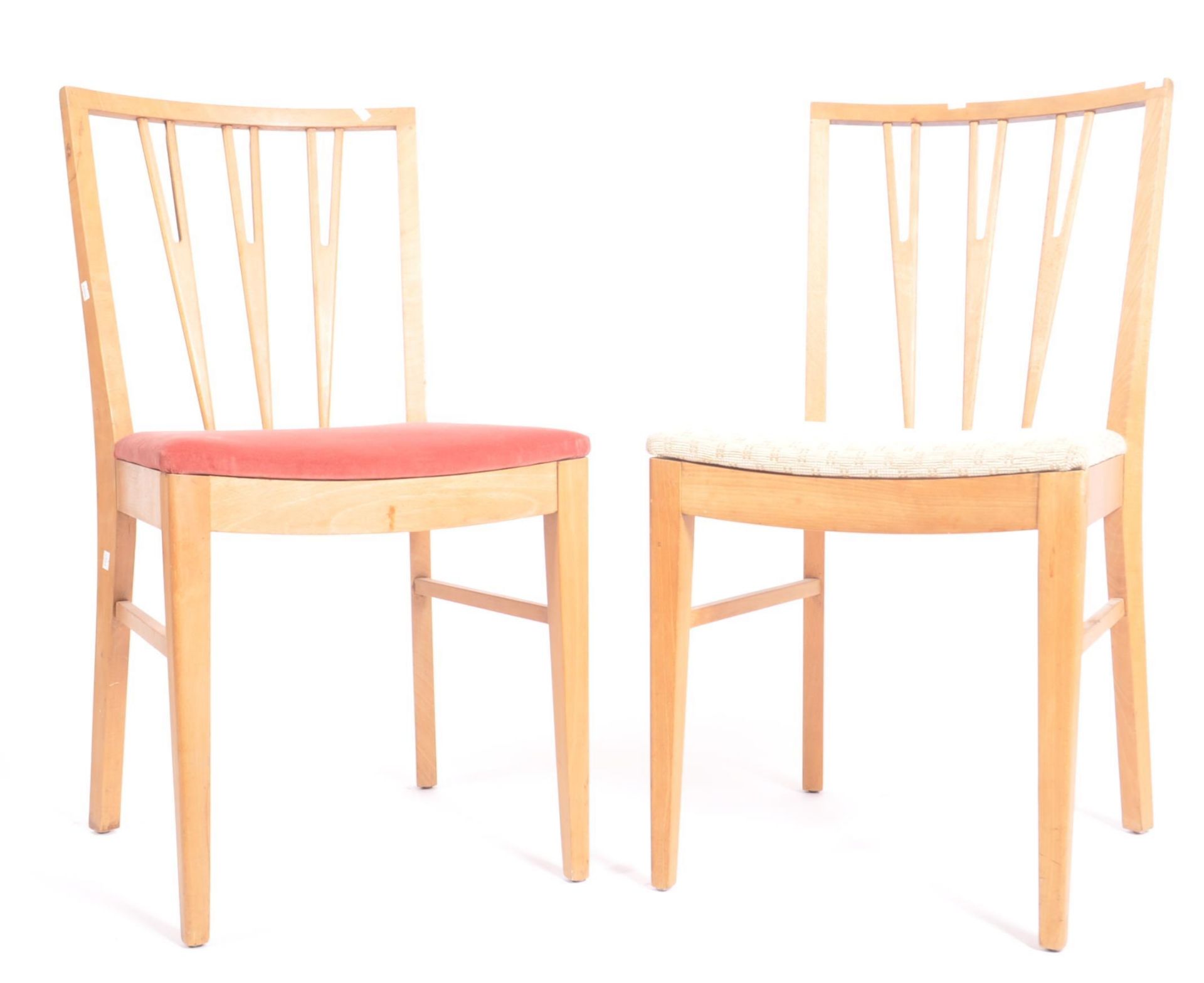 BELIEVED PETER HAYWARD FOR VANSON - SET OF FOUR DINING CHAIRS