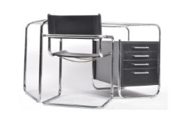 MANNER OF BAUHAUS MARCEL BREUER - CONTEMPORARY DESK