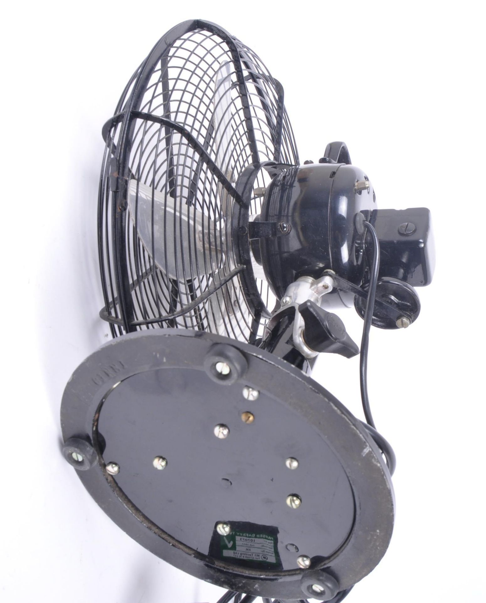 RETRO VINTAGE 'CINNI ELECTRICAL TABLE FAN - Image 7 of 7