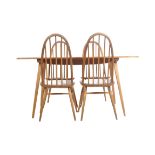 LUCIAN ERCOLANI FOR ERCOL- WINDSOR DINING TABLE & CHAIRS