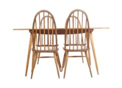 LUCIAN ERCOLANI FOR ERCOL- WINDSOR DINING TABLE & CHAIRS