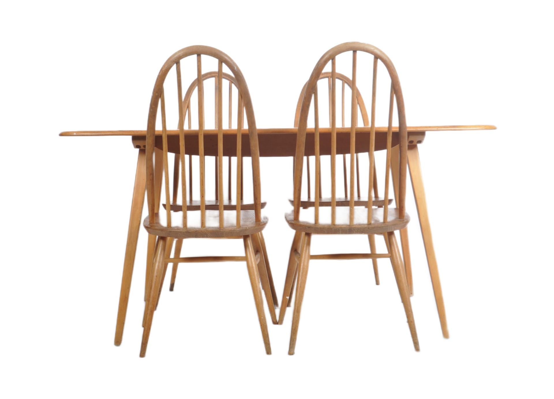 LUCIAN ERCOLANI FOR ERCOL- WINDSOR DINING TABLE & CHAIRS