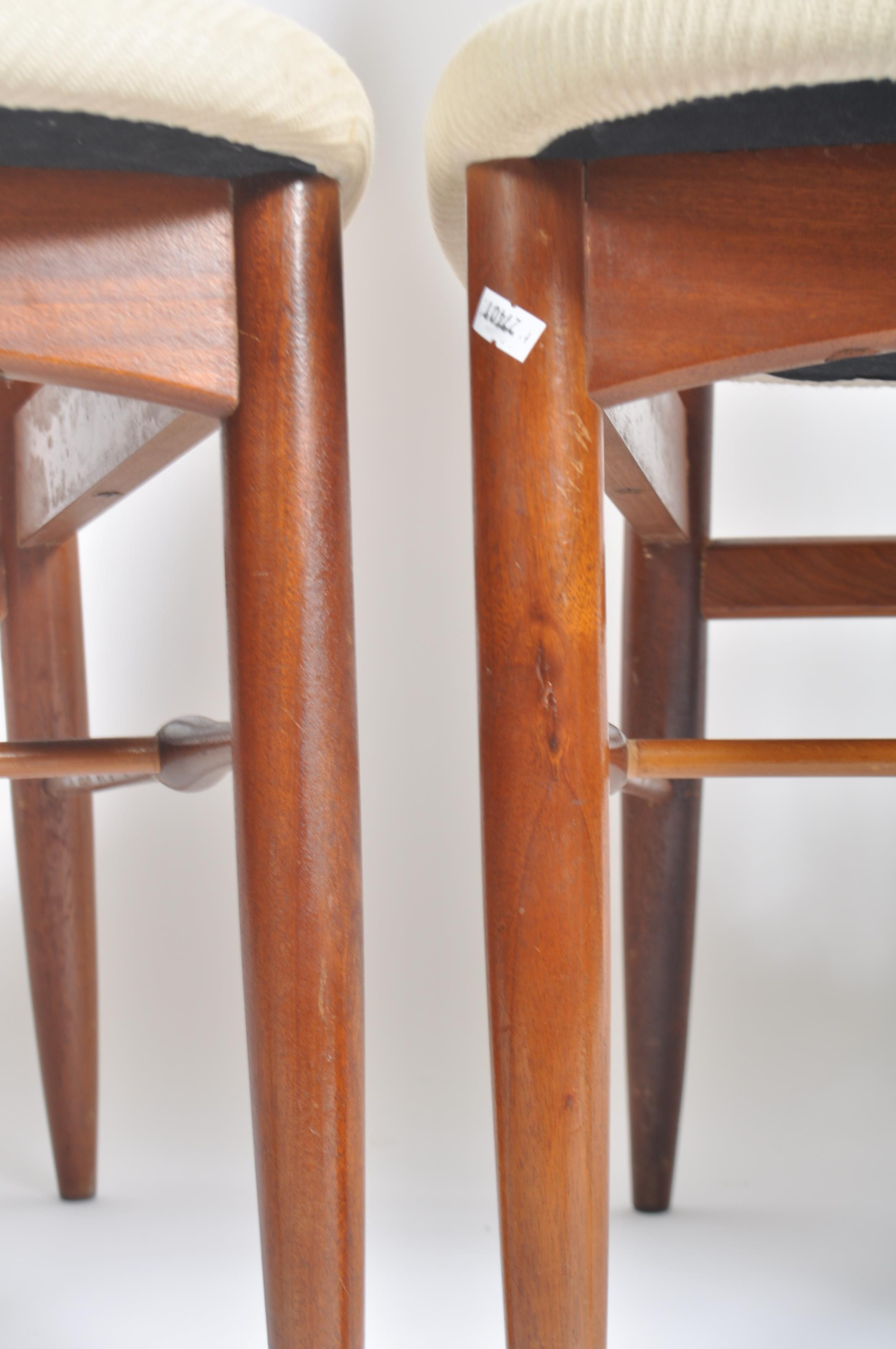 PETER HAYWARD FOR VANSON - MATCHING SET OF FOUR DINING CHAIRS - Image 3 of 7