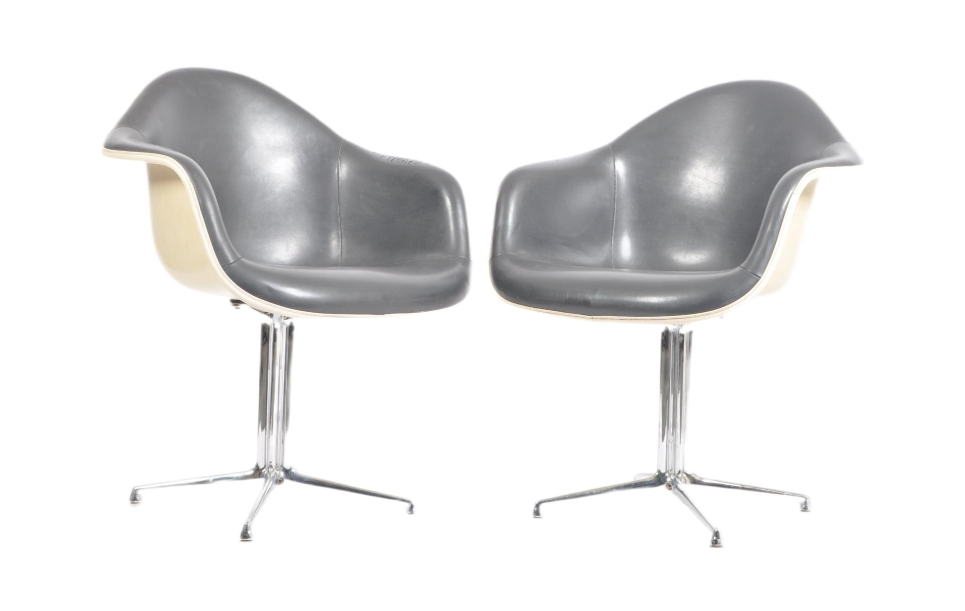 CHARLES & RAY EAMES FOR VITRA - PAIR LA FONDA CHAIRS