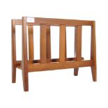 GUY ROGERS - MID CENTURY TEAK MAGAZINE RACK