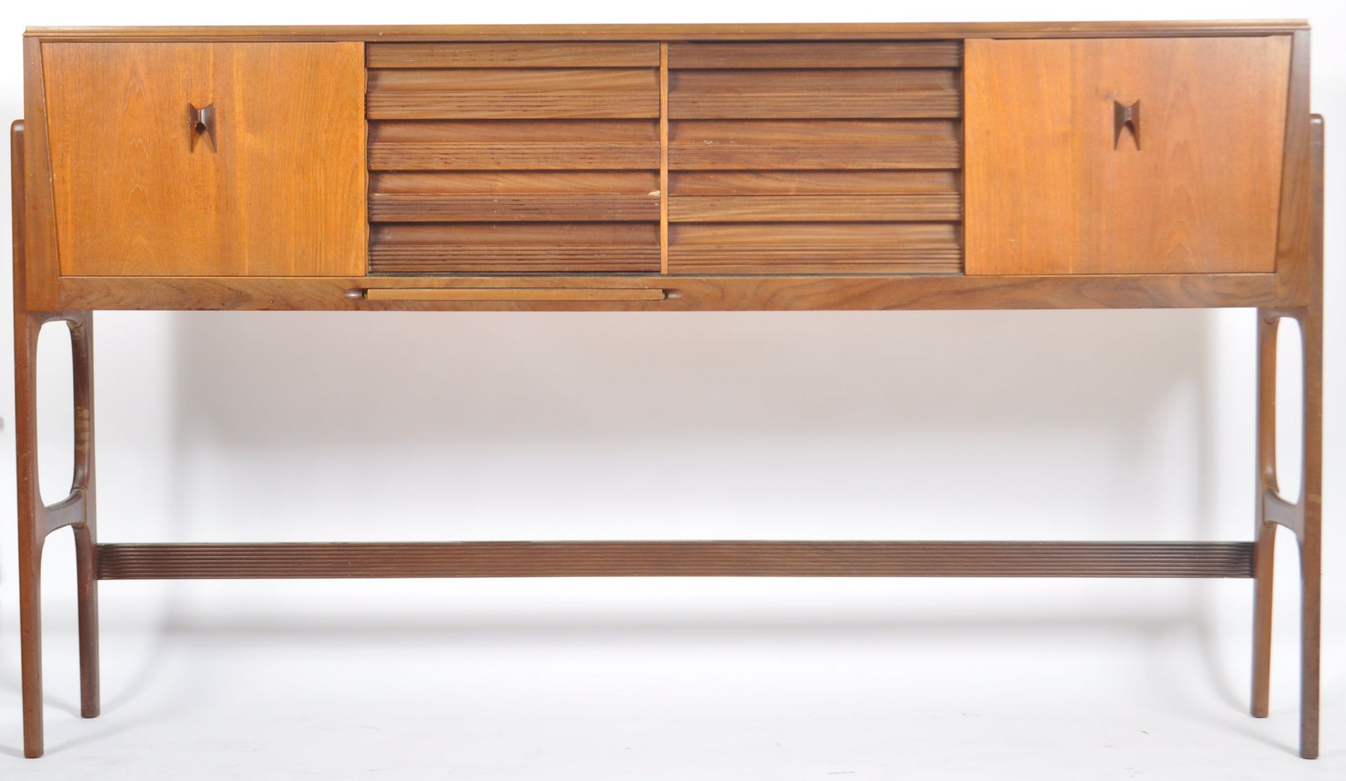 E.O.N - 1960s TEAK SIDEBOARD / HIGHBOARD SERVING CABINET