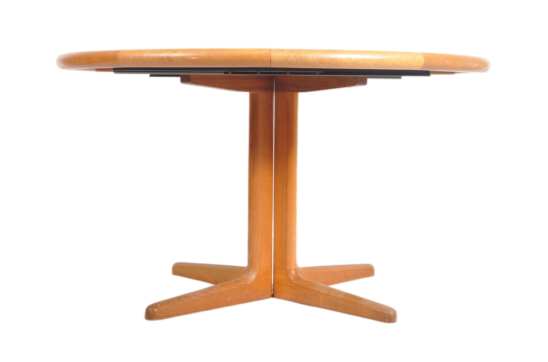 DYRLUND TEAK WOOD EXTENDING DINING TABLE