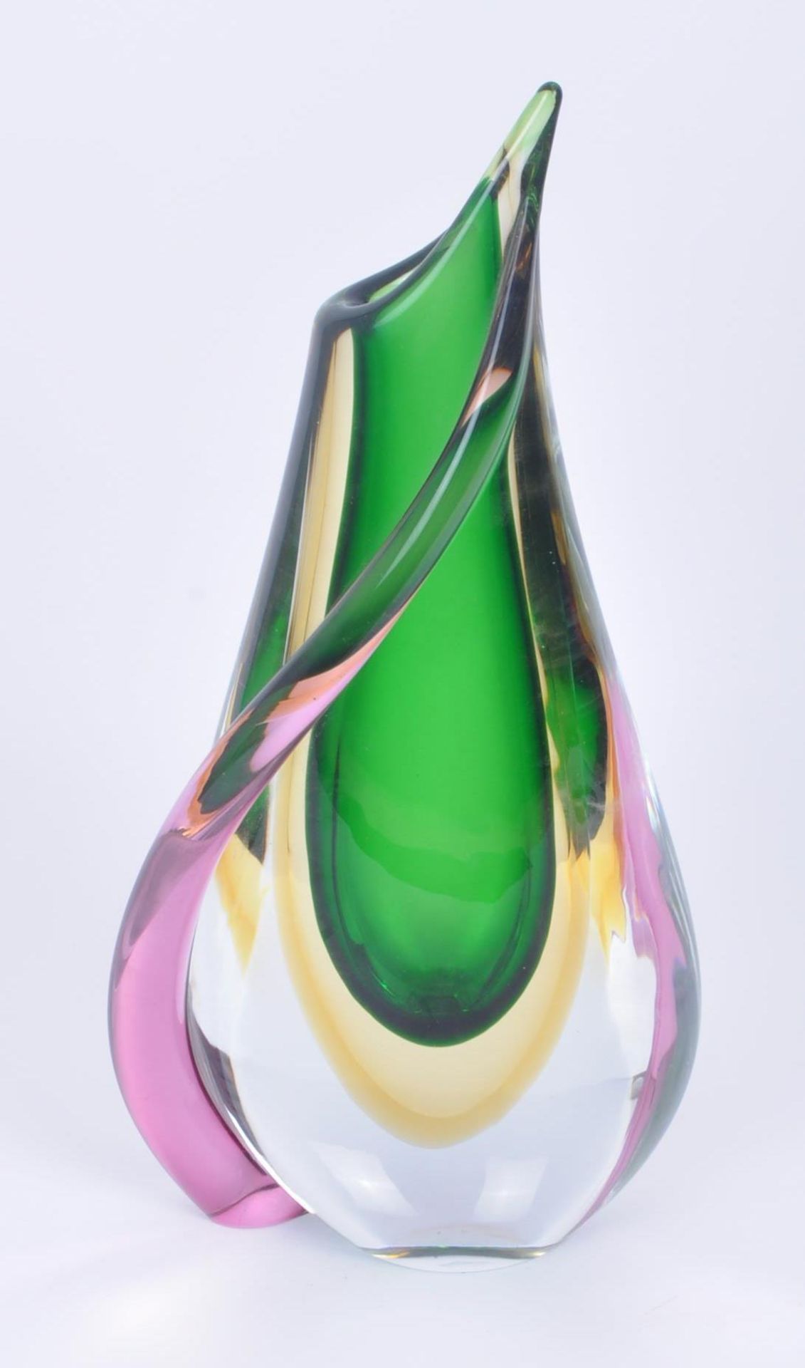 MURANO - FORMIA RANGE - RETRO ITALIAN STUDIO ART GLASS VASE - Image 3 of 6